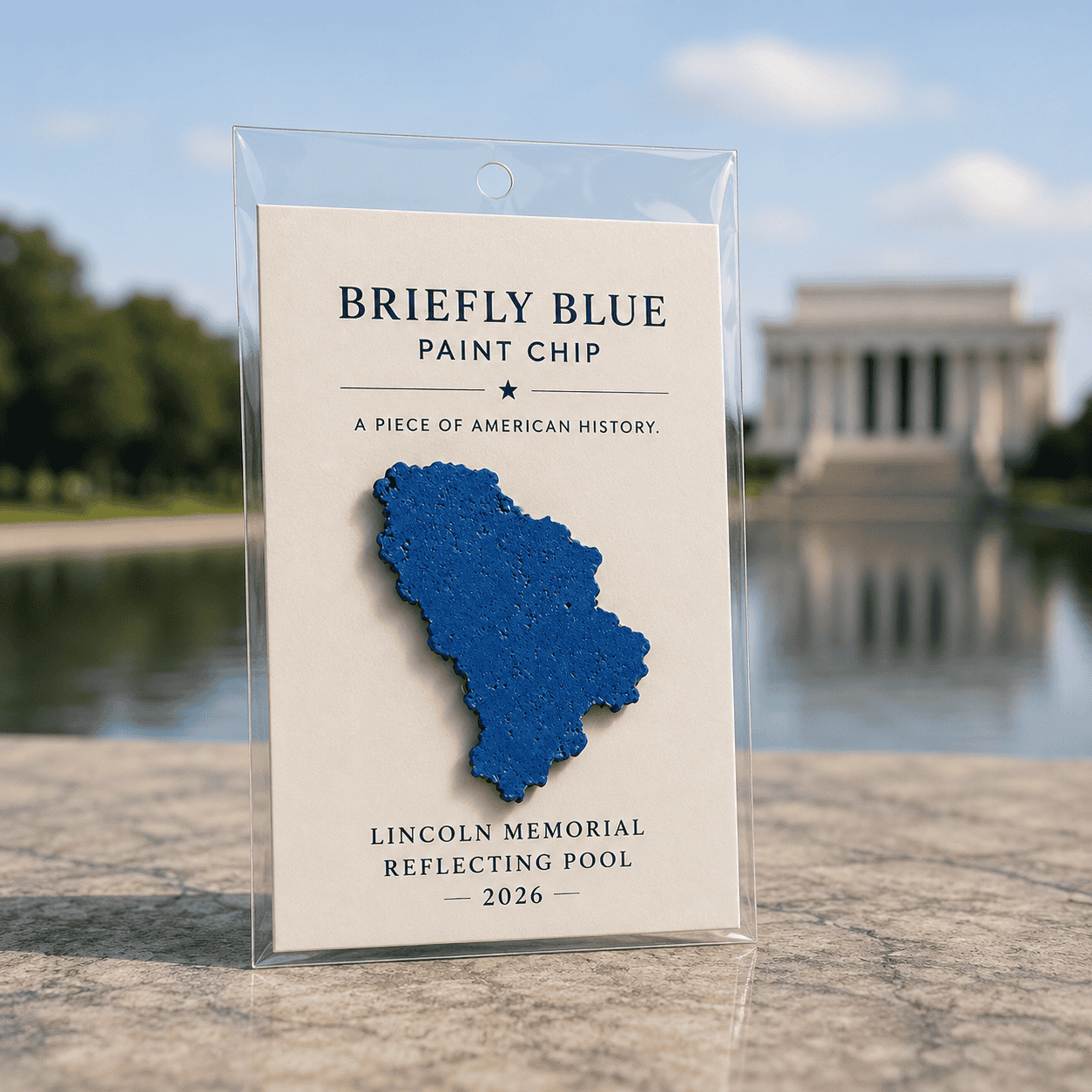Briefly Blue Paint Chip product